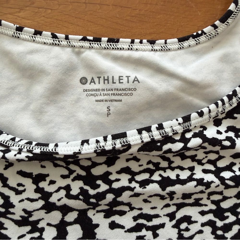 Athleta Shanti Square Neck Crop Tank Top Women S - Picture 6 of 12